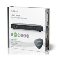 Nedis VMAT3462AT Hdmi™ Matrix-switch 4-naar-2-poorts - 4x Hdmi™ Ingang 2x Hdmi™-uitgang - thumbnail