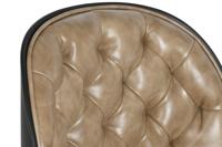 Bureaustoel DKD Home Decor Lichtbruin Polypropyleen 47,5 x 57,5 x 83 cm - thumbnail