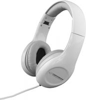 Esperanza EH138W hoofdtelefoon/headset Hoofdtelefoons Bedraad Hoofdband Muziek Wit - thumbnail