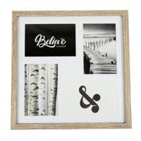Fotolijst 4 passe-partout eiken 10 x 15 cm | 6 stuks - thumbnail