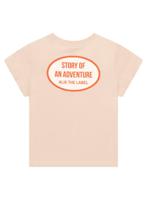 Kids Knitted Oval ALIX T-Shirt Sand - thumbnail