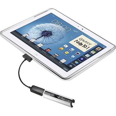 Renkforce USB-kabel USB 2.0 Samsung 30pol. stekker, USB-A bus 10.00 cm zwart met OTG-functie, vergulde stekker