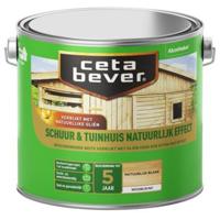 Cetabever Beits Schuur en Tuinhuis Natuurlijk Effect Mat - Blank - thumbnail