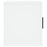 Tv-meubel 100x35x40 cm bewerkt hout wit - thumbnail