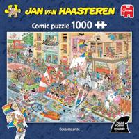 Jumbo Jan van haasteren legpuzzel - celebrate pride, 1000st. - thumbnail