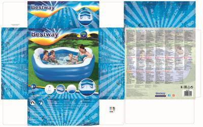 Bestway family fun zwembad