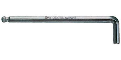 Wera 950 PKL Stiftsleutel, Metrisch, Verchroomd, Hex-Plus, 4.0 mm - 1 stuk(s) - 05022058001