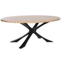 Eettafel DKD Home Decor Metaal Acacia 200 x 110 x 76 cm - thumbnail
