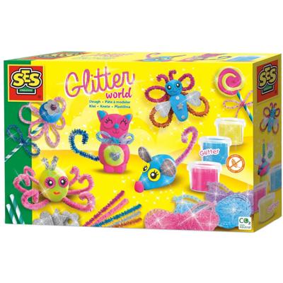 Ses klei - glitterwereld
