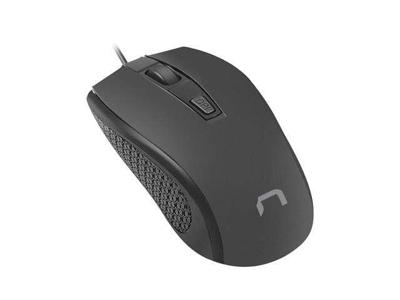 Natec Optische Muis HOOPOE 2 1600 DPI, USB, Zwart