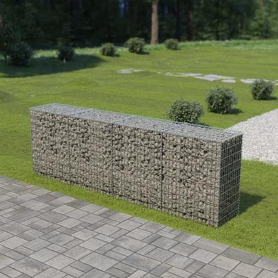 Schanskorfmuur met deksels 300x50x100 cm gegalvaniseerd staal