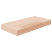 Plank 40 x 20 x 4 cm onbewerkt massief eikenhout - thumbnail