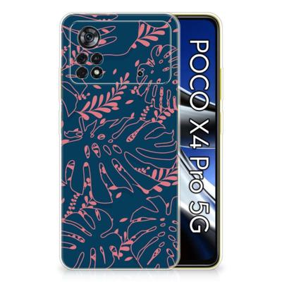 Xiaomi Poco X4 Pro 5G | TPU Case | Palm Leaves