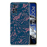 Xiaomi Poco X4 Pro 5G | TPU Case | Palm Leaves - thumbnail