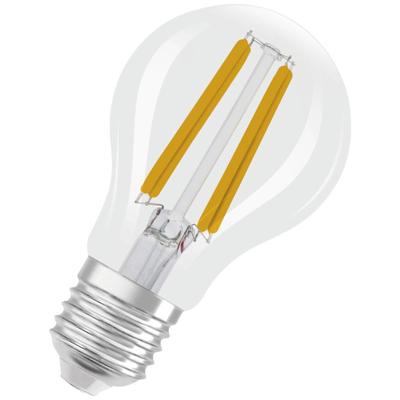OSRAM HOMELIGHTING 4099854259814 LED-lamp Energielabel A (A - G) E27 Peer 5 W = 75 W Neutraalwit (Ø x h) 60 mm x 60 mm 2 stuk(s)