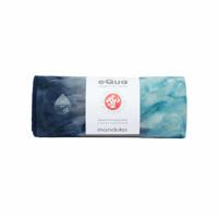 Manduka eQua Yogamat Handdoek - Storm Handgeverfd - thumbnail