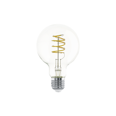 Lichtbron filament spiraal E27 G80 400LM 2700k