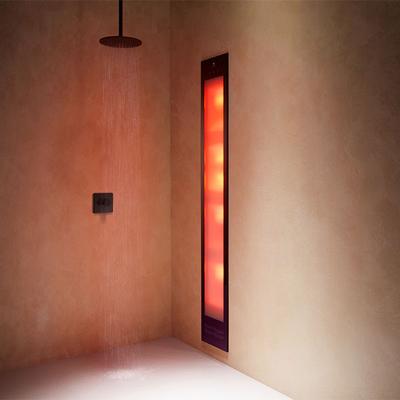 Sunshower Deluxe - Inbouw - Infrarood + Uv - 32 x 187 x 17 cm - Zwart