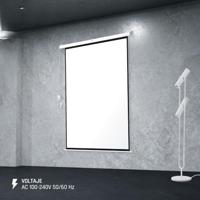 Elektrisch Wandpaneel iggual PSIES240 Wit (240 x 240 cm) - thumbnail