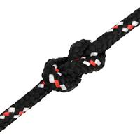 VidaXL Boot touw 6 mm 25 m polypropyleen zwart - thumbnail