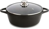 Pan met Deksel Valira 4141/25 Zwart Ø 24 cm - thumbnail