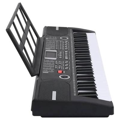 VidaXL 61 toetsen piano elektrisch keyboard met muziekstandaard VidaXL 61 toetsen piano elektrisch keyboard met muziekstandaard