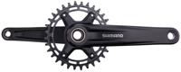 SHIMANO crankstel 12 speed fc-mt510-1 met 175mm crankarm 32t zwart - thumbnail
