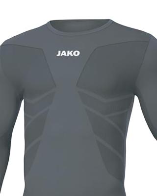 JAKO 6455 Longsleeve Comfort 2.0 - Steengrijs - S