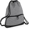 Atlantis BG542 Athleisure Gymsac - Grey-Marl - 35 x 49 x 9 cm - thumbnail