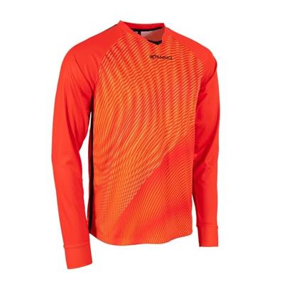 Stanno 415004 Vortex Keeper Shirt Long Sleeve - Orange-Black - S Stanno 415004 Vortex Keeper Shirt Long Sleeve - Orange-Black - S