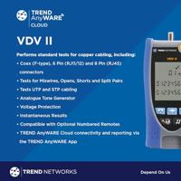 Trend Networks R158007 VDV II BT Kabeltester - thumbnail
