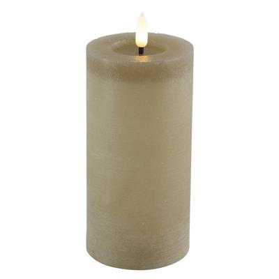 Stompkaars rustiek 7,5CM LED ro Lyon L beige