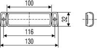 Hella Markeringslicht Open kabeleinden Markeringslicht Voor 24 V - thumbnail