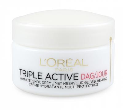 Loreal L'Oréal Paris Triple Active Dry Skin Dagcrème - 50 ml