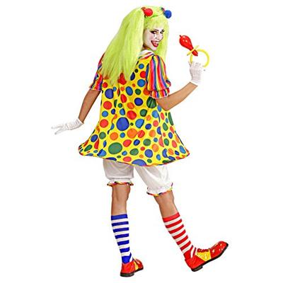 Clownskostuum dame