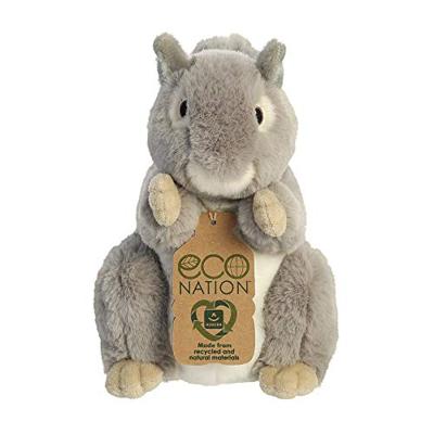 Eco Nation Pluchen knuffel - eekhoorn - 20,5 cm