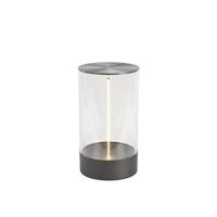 KonstSmide Oplaadbare lampEdison M antraciet - 7848-370 - thumbnail