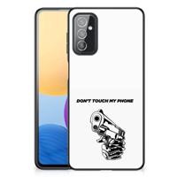 Samsung Galaxy M52 | Telefoon Hoesje | Gun Don&apos;t Touch My Phone - thumbnail