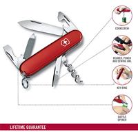 Victorinox Sportsman 0.3803 Zwitsers zakmes Aantal functies 17 Rood - thumbnail