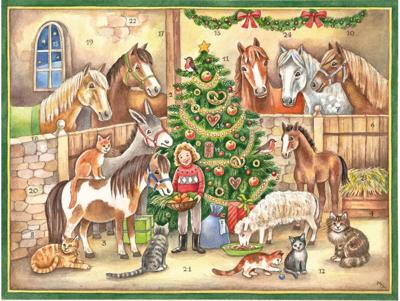 Adventskalender In de Stal