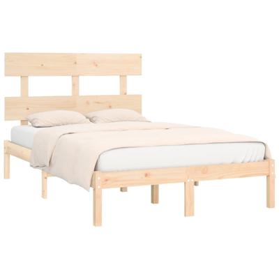 Bedframe massief hout 140x190 cm