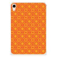 Apple iPad mini 6 (2021) Hippe Hoes Batik Oranje - thumbnail