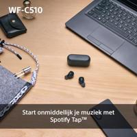 Sony WF-C510 Draadloze Oordopjes - Compact en lichte Bluetooth oordopjes met Multipoint Verbinding, Ambient Sound, IPX4 waterbestendig, Spotify Tap, Snelladen, 22uur Batterij, iOS & Android - Geel - thumbnail