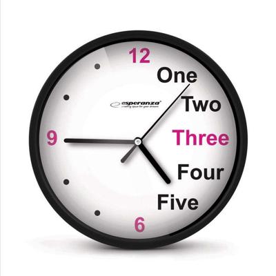 Esperanza Prague Zwart Mechanisch uurwerk Rond Zwart, Wit