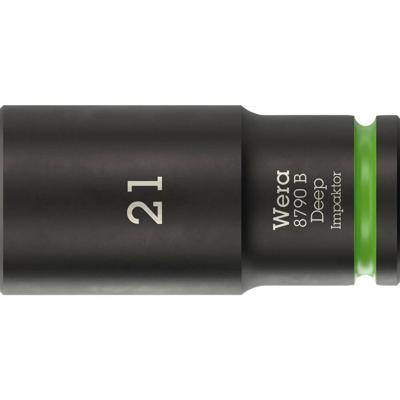 Wera 8790 B Impaktor Deep 05005561001 Dop (zeskant) Dopsleutelinzetstuk 21 mm Wera 8790 B Impaktor Deep 05005561001 Dop (zeskant) Dopsleutelinzetstuk 21 mm