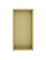 Hotbath &MORE Inbouwbox of inbouwnis - 30x15x10 - Geborsteld messing PVD BOX015BBP - thumbnail