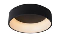 Lucide TALOWE LED - Plafonnière - Ø 45,5 cm - LED Dimb. - 1x30W 3000K - Zwart - thumbnail