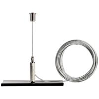 Deko Light 710096 D Line Seilabhängungshalter Mini mit 5,0m Abhängeseil 230V-railsysteemcomponenten Stroomrail 3-fasig Zwart - thumbnail