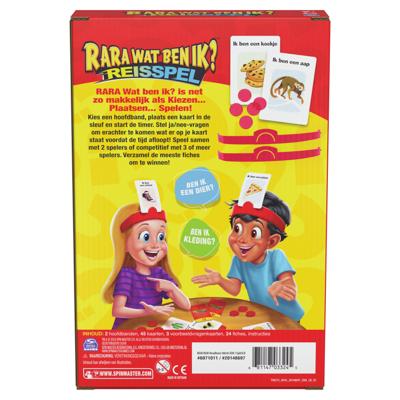 Spin Master Hedbanz Rara Wat Ben Ik?