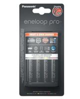 Panasonic Snellader BQ-CC55 + 4x AA Eneloop Pro 2550mAh - thumbnail